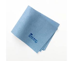 3M Scotch-Brite Micro Duett chiffon microfibre, bleu, sans impression, 320 mm x 400 mm x5 morceau