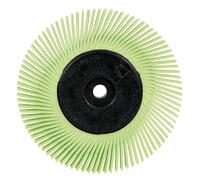 3M Scotch-Brite Precision Radial Bristle Brush, PN-RB, 50+, 152,4 mm x 25,4 mm, 12,7 mm, type A, avec bride x5 morceau