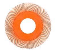 3M Scotch-Brite Precision Radial Bristle Brush, PN-RB, 80+, 193,5 mm x 25,4 mm, type C, segment unique x70 morceau