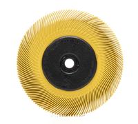 3M Scotch-Brite Radial Bristle Disc BB-ZB avec bride, jaune, 152,4 mm, P80, type C #33215 x1 morceau