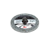 3M Scotch-Brite Roloc Deburr and Finish PRO Disque compact compressé DP-UR, 50 mm x 3,2 mm, MED #708774 x60 morceau