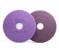 3M Scotch-Brite Tampon diamanté pour machine, violet, 330 mm x5 morceau