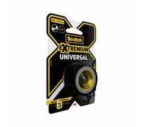 3M Scotch Extremium Ruban adhésif universel, noir, 25 mm x 3 m x10 morceau