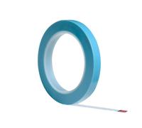 3M Scotch ruban à haute température pour lignes de couleur 4737 TL sur liner, bleu, transparent, 1219 mm x 33 m, 0,13 mm x1 morceau