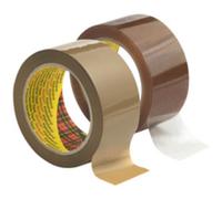 Scotch Ruban adhésif d'emballage 309 3707B506 marron-jaune 66 m x 50 mm acrylique 1 pièce