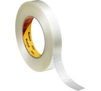 3M Scotch ruban adhésif filamentaire 8981, transparent, 19 mm x 50 m, 0,168 mm x1 morceau