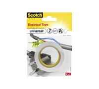SCOTCH - Ruban adhésif - Universel - Électrique - 15 mm x 10 m - Blanc