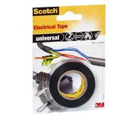 3M Scotch ruban isolant universel 4401BLA, 15 mm x 10 m, noir x6 morceau