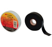 3M Scotch Super 88 Vinyl ruban électrique isolant, noir, 19 mm x 6 m, 0,22 mm x10 morceau