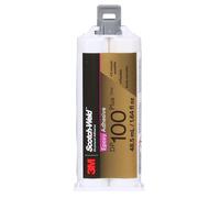 3M Scotch-Weld 08976 Adhésif époxy, plus 47,9 g, applicateur nécessaire, DP100Plus, transparent