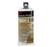 3M Scotch-Weld Adhésif de construction à 2 composants à base d'acrylate pour le système EPX DP 804, transparent, 50 ml x1 morceau