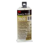 3M Scotch-Weld Adhésif de construction à 2 composants à base de polyuréthane pour le système EPX DP 609, beige, 50 ml x1 morceau