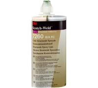 3M Scotch-Weld Adhésif de construction à 2 composants à base de résine époxy pour le système EPX 7240 B/A FR, noir, 400 ml x6 morceau