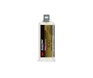 3M Scotch-Weld Adhésif de construction à 2 composants à base de résine époxy pour le système EPX DP 100 Plus, transparent, 48,5 ml x1 morceau