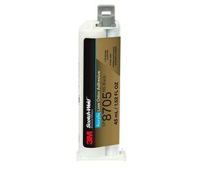 3M Scotch-Weld Adhésif de construction bi-composant à base d'acrylate pour le système EPX DP 8610 NS, noir, 45 ml x1 morceau