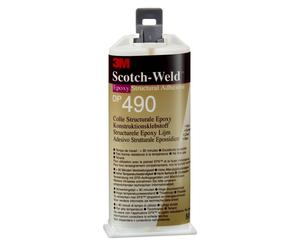 3M Scotch-Weld Adhésif de construction bi-composant à base de résine époxy pour le système EPX DP490, noir, 50 ml x1 morceau