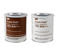 3M Scotch Weld Adhésif de construction époxy 2 composants 1751 B/A, gris, 6,3 litres x2 morceau