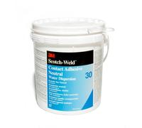 3M Scotch-Weld colle à dispersion à base de polychloroprène 30 NF, transparent, 5 litres x2 morceau