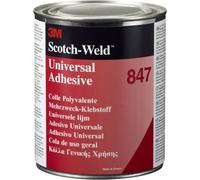 3M Scotch-Weld colle à solvant à base de caoutchouc nitrile 847, brun, 20 l x1 morceau