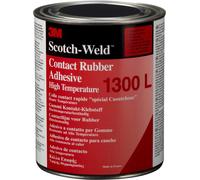3M Scotch-Weld colle à solvant à base de polychloroprène 1300L TF, jaune-brun, 1 l x1 morceau