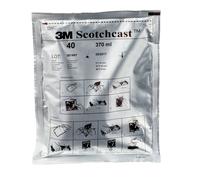 3M Scotchcast 40-C-B, résine de polyuréthane pour câbles, système GMG à 2 composants, taille C, 370 ml, grand emballage x1 morceau