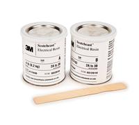 3M Scotchcast 894HF Résine polyuréthane liquide, blanc, partie A+B, 7,4 kg x1 morceau