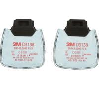 3M Secure Click D3138 Filtre pour matières en suspension P3 R
