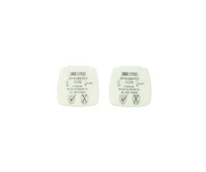 3M Secure Click Filtre à particules à insérer D7935, P3 R Filtre à particules à insérer contre les particules solides et liquides x4 morceau