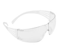 3M Lunettes de protection SecureFit200 SF201AFP, anti-rayures/anti-buée Plus, écran transparent, x1