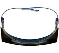 3M SecureFit 3700 - Lunettes de sécurité - Travaux d'assemblage - Travaux de construction/rénovation - Travaux avec des produits chimiques - Les deux sexes - Bleu - Gris - Polycarbonate (SF3702XSGAF-B