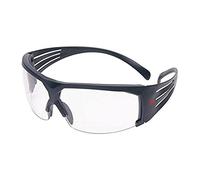 3M SecureFit 601 - Lunettes de sécurité incolores demi-monture - Système 3M Scotchgard anti-buée et anti-rayures - 1 pièce