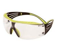 3M SecureFit SF401XRAS-GRN Lunettes de protection avec protection anti-buée vert, noir Noir G