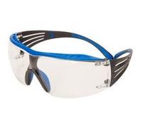 3M Lunettes de sécurité SecureFit 400X SF401XSGAF-BLU, branches bleu/gris, anti-buée Scotchgard
