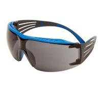 3M SecureFit SF402XSGAF-BLU Lunettes de protection avec protection anti-buée bleu, gris Gris G