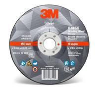 3M Silver Disque à ébarber, 230 mm, 7,0 mm, 22,23mm, type 27 x10 morceau
