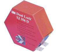3M SJ 356D Dual Lock Bande auto-agrippante à coller tête de champignon (L x l) 5000 mm x 25 mm translucide 1 paire(s)