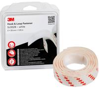 3M ruban à boucles et crochets SJ352B, blanc, 25,4 mm x 1,25 m, 4,4 mm, blister x1 morceau