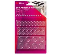 3M Sj5300 BL Bumpon Lot de mini tampons élastiques, Noir
