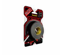3M Super ruban adhésif tissé DT17, noir, 24 mm x 10 m, 0.43 mm x6 morceau