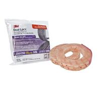3M Système ouvrable / refermable Dual-Lock SJ 3560, Translucide, 25,4 mm x 3 m