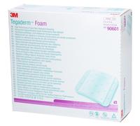 3M Tegaderm Foam Pansement Hydrocellulaire Non-adhésif 10cmx10cm Compresses 10 pc(s)