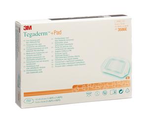 3M Tegaderm+Pad Pansement Transparent Stérile 9x10cm Pièces 25 (3586)