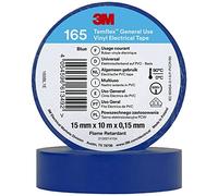 3M Temflex™ 165 165BL1E Ruban isolant Temflex™ 165 bleu (L x l) 10 m x 15 mm