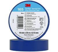 3M Temflex™ 165 165BL6E Ruban isolant Temflex™ 165 bleu (L x l) 25 m x 19 mm 1 pc(s)