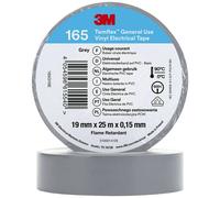 3M Temflex™ 165 165GY6E Ruban isolant Temflex™ 165 gris (L x l) 25 m x 19 mm
