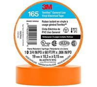 3M Ruban isolant électrique Temflex™ 165 165OR1E orange 10 m x 15 mm