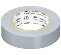 3M Temflex TGRA1510 Temflex 1500 Ruban isolant électrique en vinyle 15 mm x 10 m 0,15 mm Gris