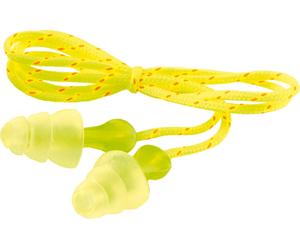 3M TRI-FLANGE avec cordelette en tissu, jaune, SNR = 29 dB, PN01006 x400 morceau