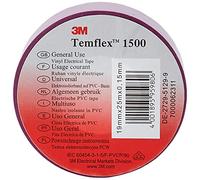 3M TVIO1925 Temflex 1500 Ruban isolant électrique en vinyle, 19 mm x 25 m, 0,15 mm, violet