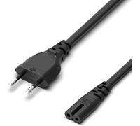 3M Type C Power Cable Euro Plug to C7 Connector (Euro 8) for Xiaomi,Segway-Ninebot,GoTrax Electric Scooter Chargers for Home and Office Devices